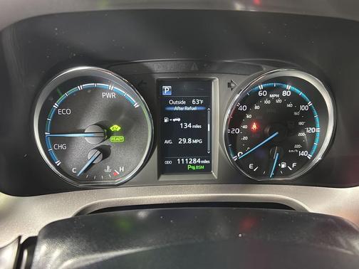 Electric Storm Blue 2017 Toyota RAV4 Hybrid Limited