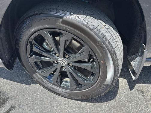 Magnetic Gray Metallic/Midnight Black Metallic 2024 Toyota RAV4 Hybrid SE