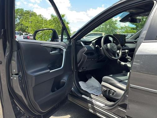 Magnetic Gray Metallic/Midnight Black Metallic 2024 Toyota RAV4 Hybrid SE