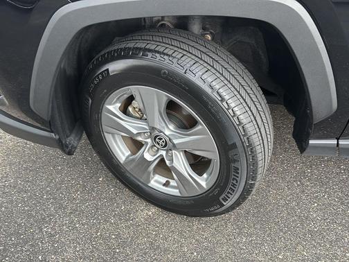 Midnight Black Metallic 2025 Toyota RAV4 Hybrid LE