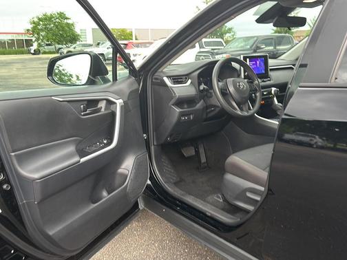 Midnight Black Metallic 2025 Toyota RAV4 Hybrid LE