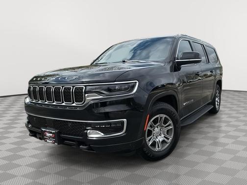 Diamond Black Crystal Pearlcoat 2024 Jeep Wagoneer L Series I 4x4