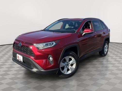 Ruby Flare Pearl 2020 Toyota RAV4 Hybrid XLE