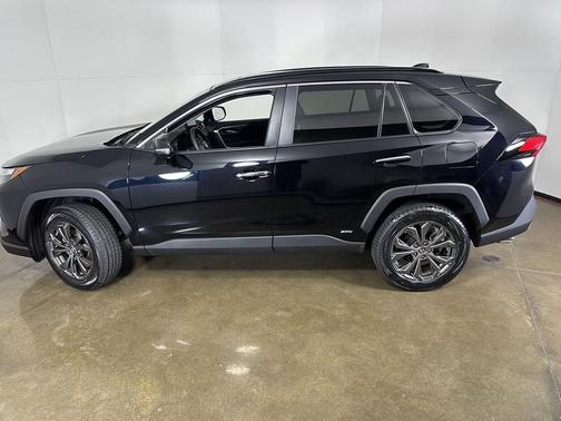 Midnight Black Metallic 2024 Toyota RAV4 Hybrid Limited