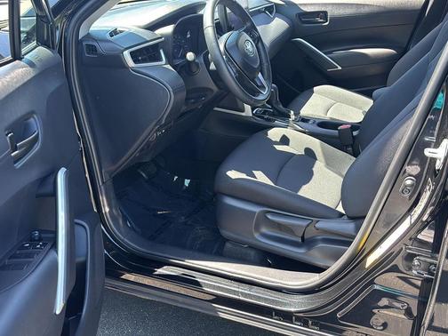 Jet Black 2024 Toyota Corolla Cross LE