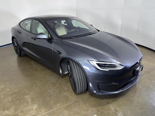 Midnight Silver Metallic 2021 Tesla Model S Long Range