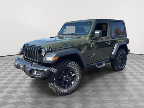 Sarge Green Clearcoat 2022 Jeep Wrangler Willys