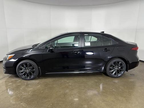 Midnight Black Metallic 2026 Toyota Corolla XSE