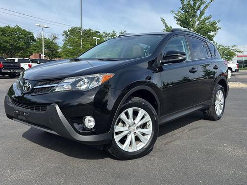 Black 2013 Toyota RAV4 Limited