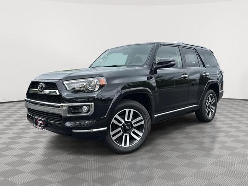 Midnight Black Metallic 2018 Toyota 4Runner Limited