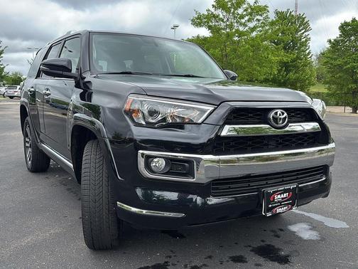 Midnight Black Metallic 2018 Toyota 4Runner Limited
