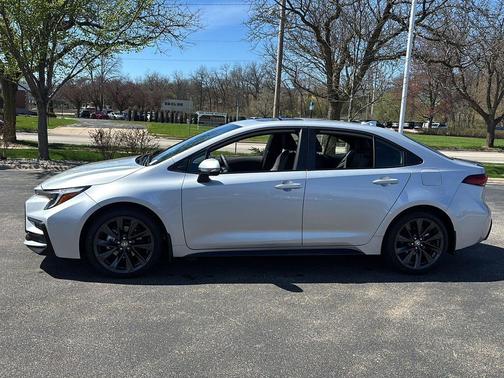 Classic Silver Metallic 2026 Toyota Corolla XSE