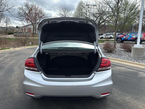 Alabaster Silver Metallic 2013 Honda Civic LX