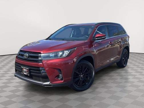 Salsa Red Pearl 2019 Toyota Highlander SE