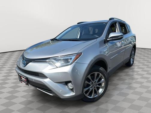 Silver Sky Metallic 2017 Toyota RAV4 Hybrid Limited