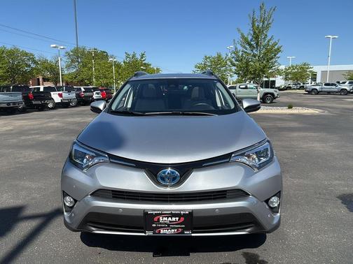 Silver Sky Metallic 2017 Toyota RAV4 Hybrid Limited