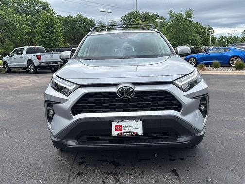 Silver Sky Metallic 2025 Toyota RAV4 XLE Premium