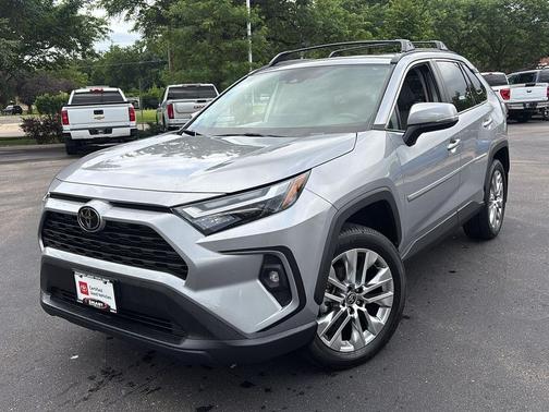 Silver Sky Metallic 2025 Toyota RAV4 XLE Premium