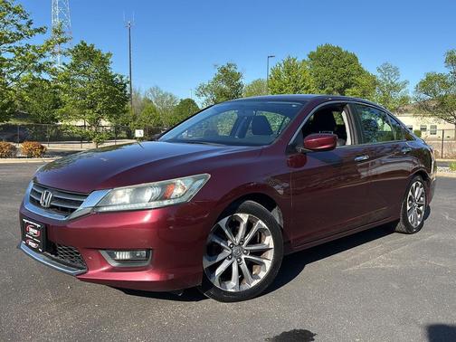 BURGUNDY 2015 Honda Accord Sport