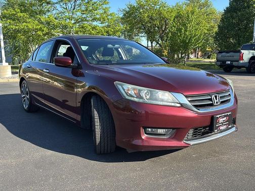 BURGUNDY 2015 Honda Accord Sport