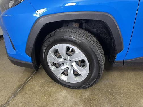 Blue Flame 2020 Toyota RAV4 LE