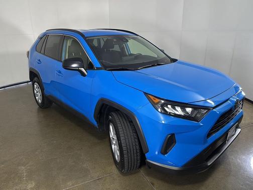 Blue Flame 2020 Toyota RAV4 LE
