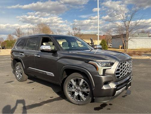 Magnetic Gray Metallic 2025 Toyota Sequoia Capstone
