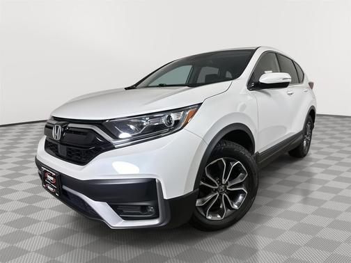 Platinum White Pearl 2021 Honda CR-V AWD EX-L