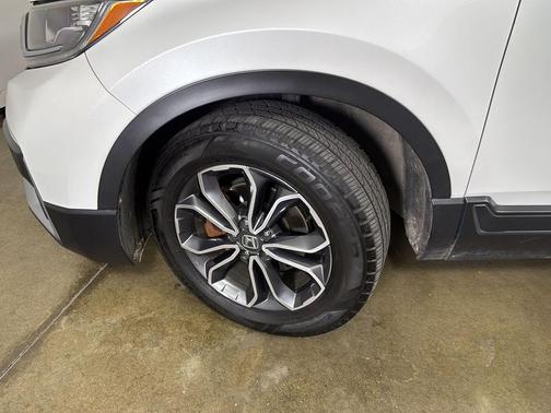 Platinum White Pearl 2021 Honda CR-V AWD EX-L