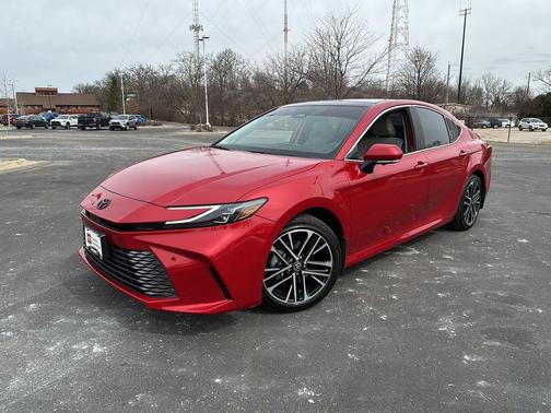 Supersonic Red 2025 Toyota Camry XLE