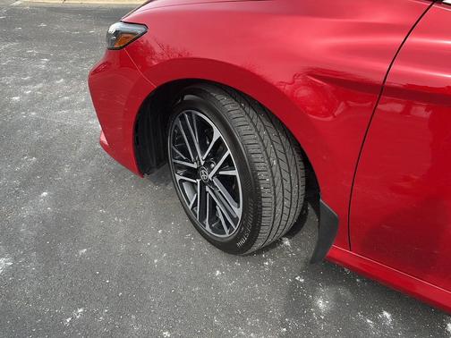 Supersonic Red 2025 Toyota Camry XLE