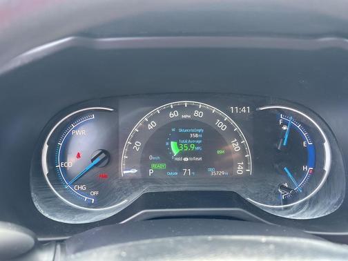 Midnight Black Metallic 2025 Toyota RAV4 Hybrid XLE