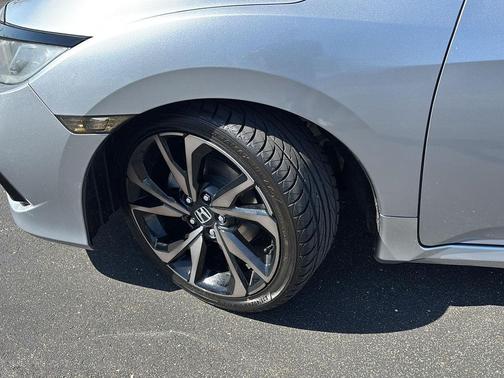 Lunar Silver Metallic 2020 Honda Civic Sport