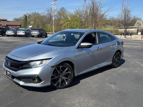 Lunar Silver Metallic 2020 Honda Civic Sport
