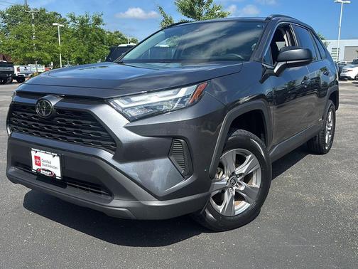 Magnetic Gray Metallic 2025 Toyota RAV4 Hybrid LE