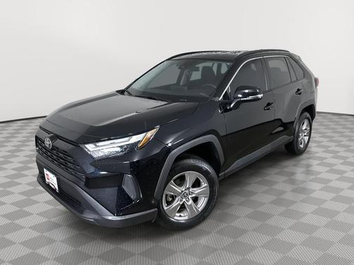 Midnight Black Metallic 2025 Toyota RAV4 XLE