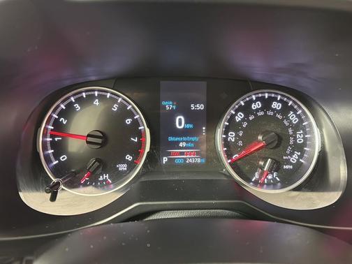 White 2022 Toyota RAV4 LE