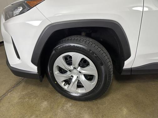 White 2022 Toyota RAV4 LE