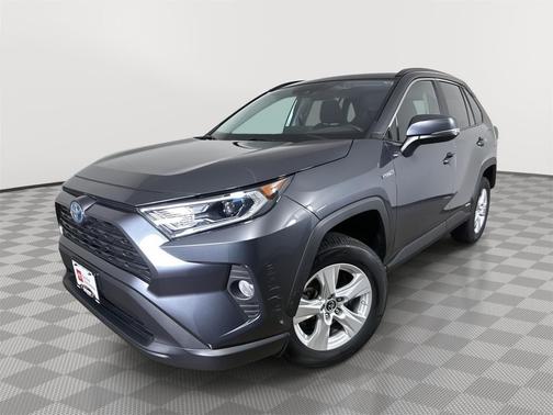 Magnetic Gray Metallic 2019 Toyota RAV4 Hybrid XLE
