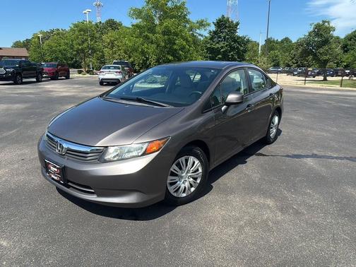 Urban Titanium Metallic 2012 Honda Civic LX