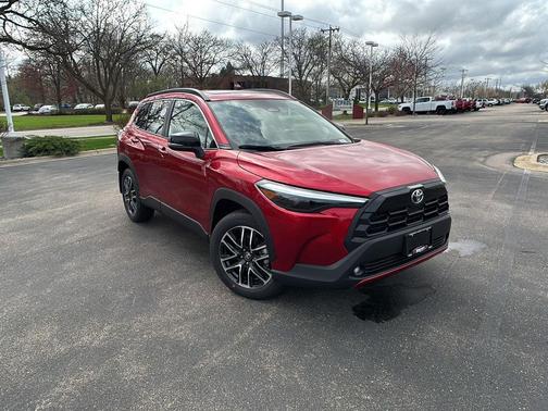 Soul Red Crystal 2026 Toyota Corolla Cross XLE