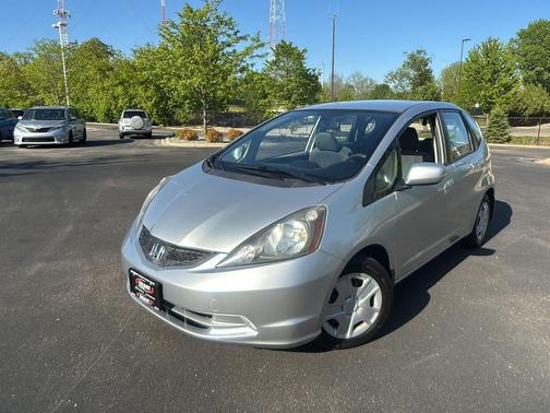 Alabaster Silver Metallic 2012 Honda Fit Base