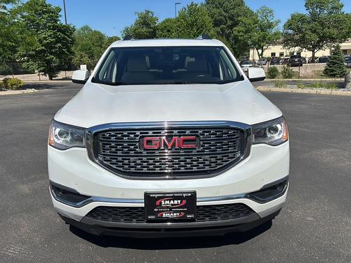 White Frost Tricoat 2017 GMC Acadia Denali