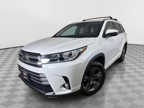 Blizzard Pearl 2018 Toyota Highlander Limited Platinum