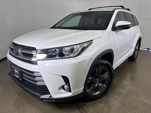 Blizzard Pearl 2018 Toyota Highlander Limited Platinum