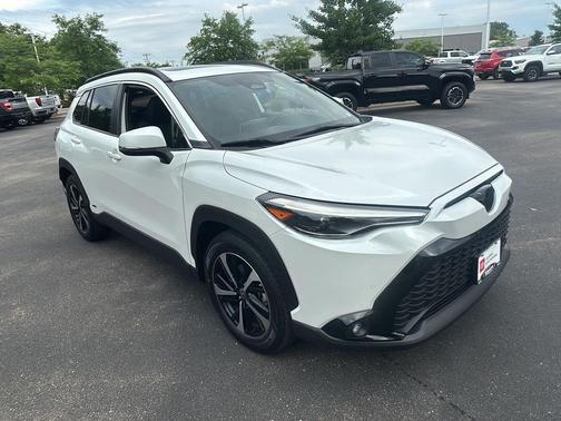 Wind Chill Pearl 2023 Toyota Corolla Hybrid SE