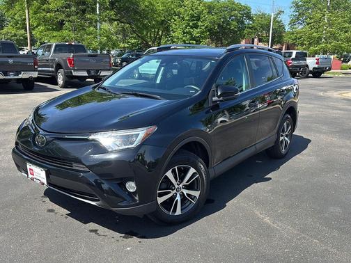 Black 2017 Toyota RAV4 XLE