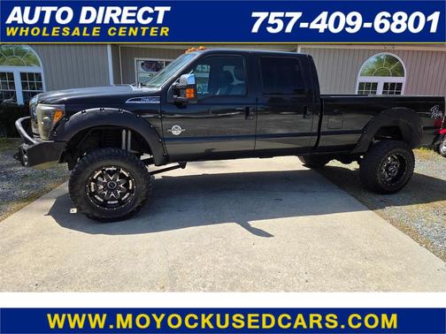 BLACK 2012 Ford F-350 Lariat
