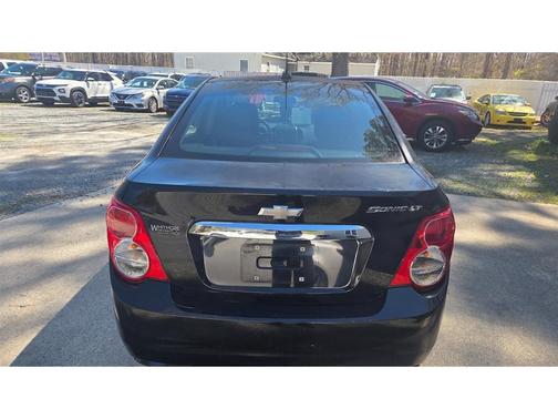 Black 2016 Chevrolet Sonic LT
