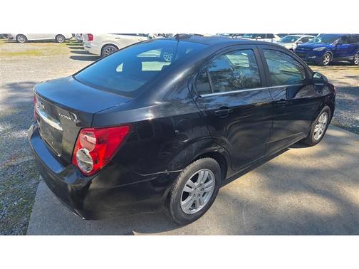 Black 2016 Chevrolet Sonic LT